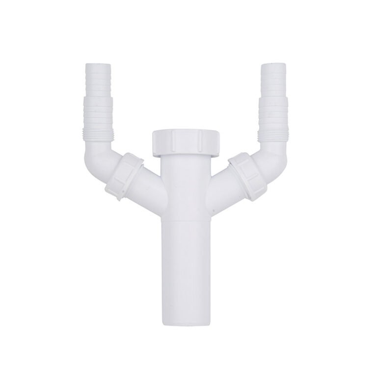 Κορμός σιφονιού με διπλή παροχή 1 1/2~~ x 40mm Β.Τ.
