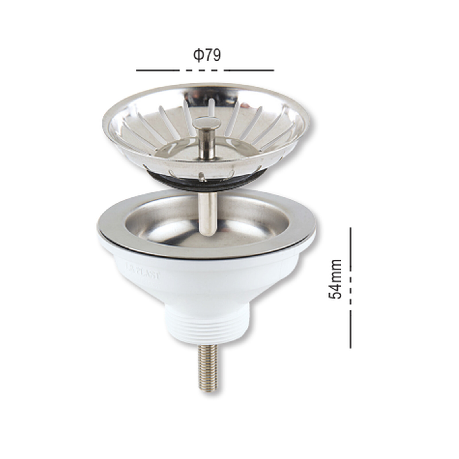 Βαλβίδα Φ114 × 1 1/2″ με μεταλλική βίδα 46 mm – SPEK