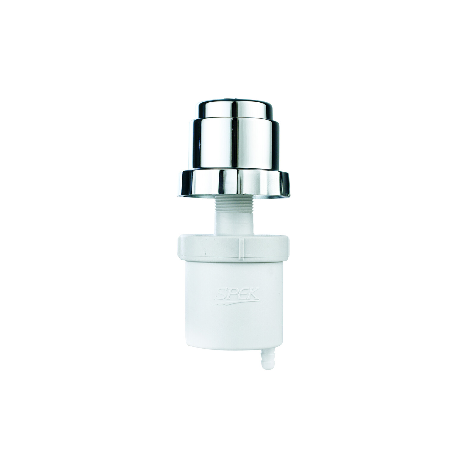 Μπουτόν No 2 χρωμέ με μακρύ σπείρωμα – SPEK