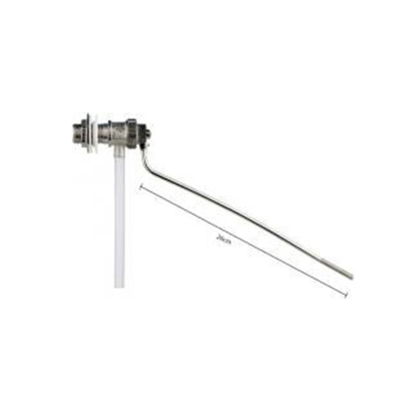 Φλοτέρ 1/2" ανοξίδωτη έδρα 26cm