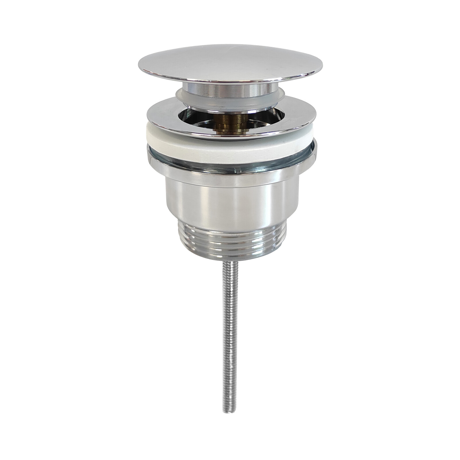 Βαλβίδα νιπτήρος 1 1/4″ Universal ανοξίδωτη (μεγάλο click clack) – SPEK